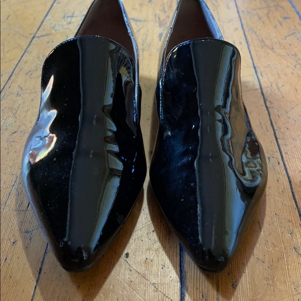 Calvin Klein Patent Leather Loafers